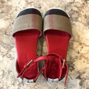 Girls Burberry shoes